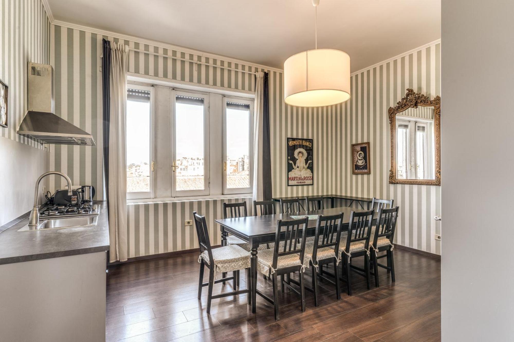 Ferienwohnung Downtown Srl - Imperial Panorama Penthouse Rom Exterior foto