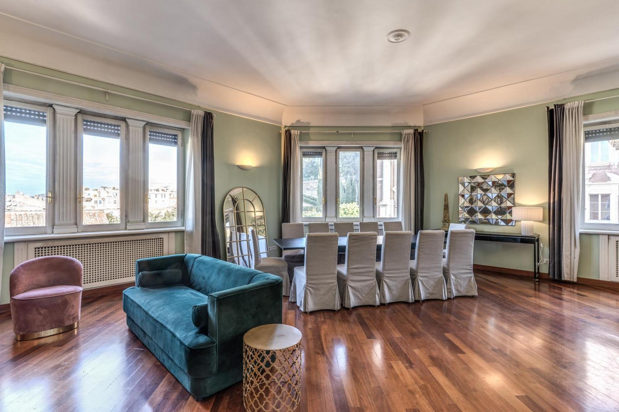 Ferienwohnung Downtown Srl - Imperial Panorama Penthouse Rom Exterior foto