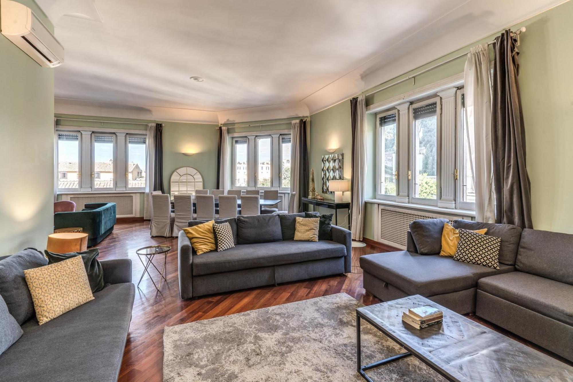Ferienwohnung Downtown Srl - Imperial Panorama Penthouse Rom Exterior foto